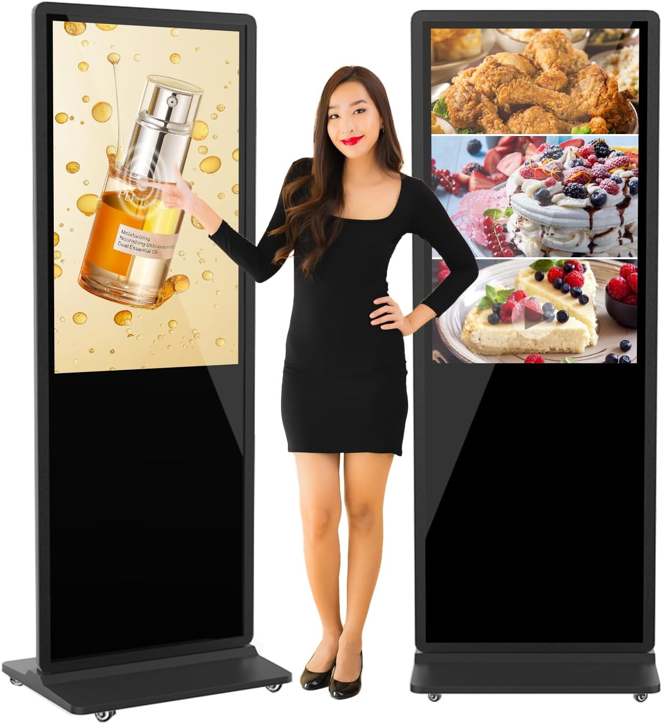 YCKJNB 49 inch Indoor Touchscreen Digital Kiosks Advertizing Screen IPS ...