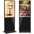 thumbnail image 1 of YCKJNB 55 inch Indoor Digital Kiosks Advertizing Screen IPS Full HD LCD Screen Floor Standing Digital Signage Interactive Display with WiFi HDMI/USB Input Auto AD Player, Android OS, 1 of 6