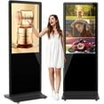 thumbnail image 1 of YCKJNB 55 inch Indoor Touchscreen Digital Kiosks Advertizing Screen IPS Full HD LCD Screen Floor Standing Digital Signage Interactive Display with WiFi HDMI/USB Input Auto AD Player, Android OS, 1 of 6