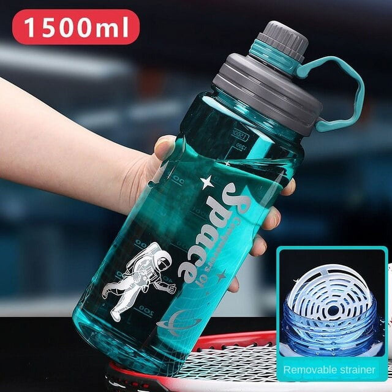 2 Liter Sports Water Bottle Large Capacity Sports Portable Tritan Material  Women Outdoor Gym Men Water