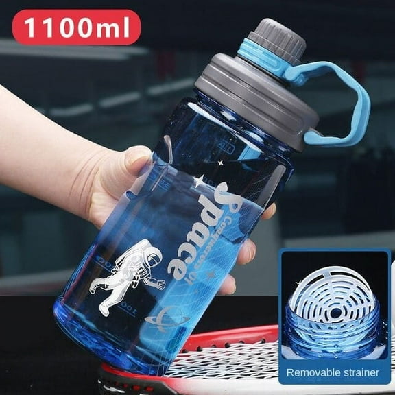 YCNYCHCHY 0.45/1.09/1.5/2/3 L Sports Water Bottle Super Large Capacity Water Cup Men'S Portable Water Bottle Outdoor Sports Site Anti-Fall