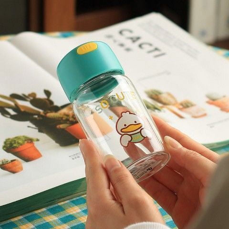 SEAYIN 12oz Kids Small Water Bottle for School Lunch Plastic Reusable Juice  Cute Mini Crunch Cups Po…See more SEAYIN 12oz Kids Small Water Bottle for