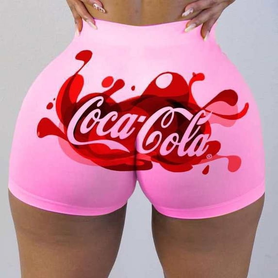 YCNYCHCHY 2023 Hot Sale Fashion Sexy Biker Shorts Womens Shorts Print Shorts Summer Casual High Waist Short Sports Outdoor Free shipping