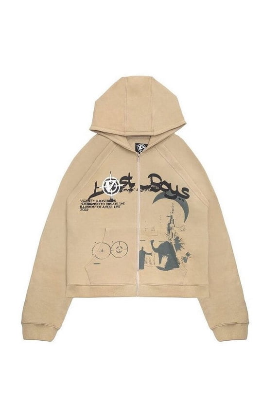 2023 Spring Women Zip Up Hoodie Emo Clothes Casual Long Sleeve Coat Sweatshirt Oversized Skeleton Hoodie Y2k Tracksuit