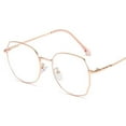 thumbnail image 1 of YCNYCHCHY Men's And Women's Flat Lenses Blue Light Myopia Prevention Trendy Eyeglass Frames Retro Eyeglass Frames, 1 of 7