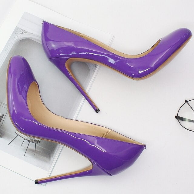 Handmade Purple Crystal Sparkly Wedding Shoes With Rhinestone High Heels  Perfect For Weddings, Proms, And Parties Style 301D From Spenceri, $75.38 |  DHgate.Com