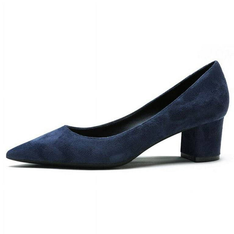 Ladies 2024 suede pumps