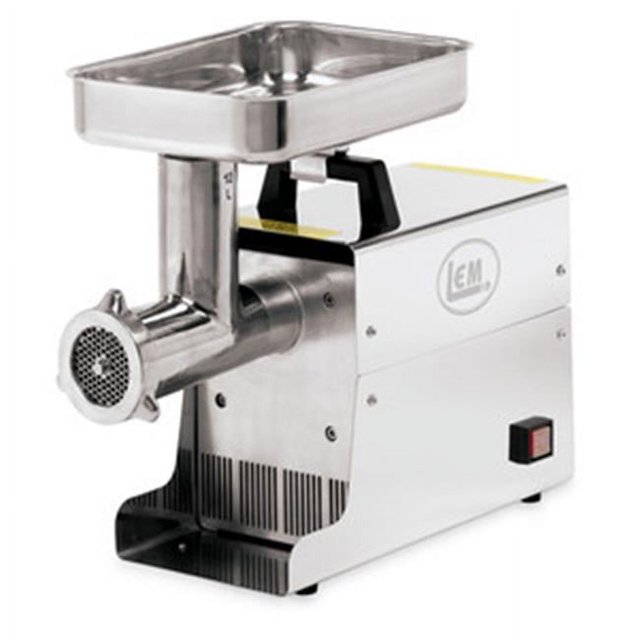 YCS 17801 LEM 12 lbs 0.75 HP Stainless Steel Electric Meat Grinder