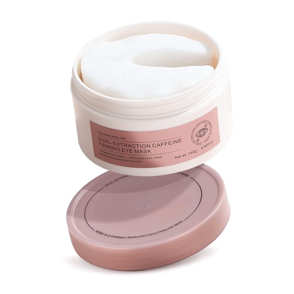 YCZ 60 Ct Caffeine Under Eye Patches for Puffy Eyes and Dark Circles, Niacinamide for Wrinkles and Hydration with Collagen Eye Masks