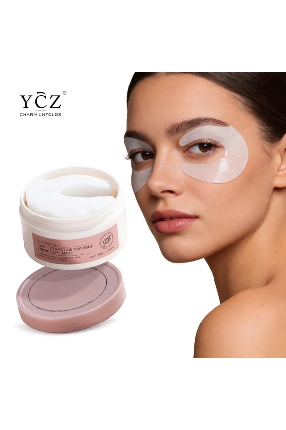 60 Ct Caffeine Under Eye Patches for Puffy Eyes and Dark Circles, Niacinamide for Wrinkles and Hydration with Collagen Eye Masks