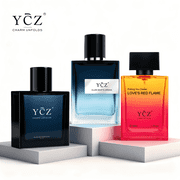 YCZ Mens Cologne Gift Set, 3-Pack Fragrance Variety Bundle, 1.7 oz Each Long Lasting Eau de Parfum, Scents for Professional, Nightlife & Romantic Occasions, 5.1 oz Total