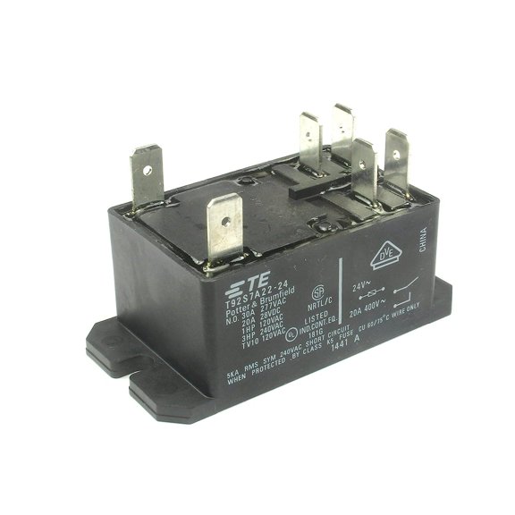 (YD #26) TE Connectivity/Potter & Brumfield T92S7A22-24 Power Relay, DPST-NO, 24VAC