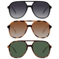 thumbnail image 1 of YDAOWKN Aviator Sunglasses for Womens Retro Trendy Sunglasses UV400 Protection, 1 of 6