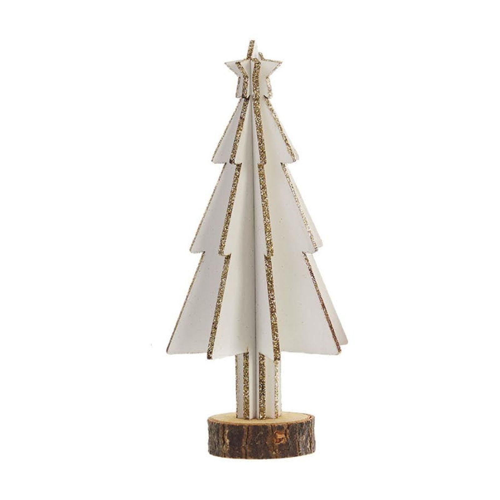 YDDIAN Christmas Decorations Indoor, Wooden Christmas Tree Tabletop