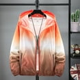 thumbnail image 1 of YDDIAN Womens Windbreaker Jacket Lightweight 90s Retro Wind Breakers Orange M, 1 of 8