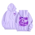 thumbnail image 1 of YDFCWXW Fall Hoodie for Women, Women's Oversized Graphic Pullover, Plus Size Soft Sweatshirt Top Purple, S, 1 of 6