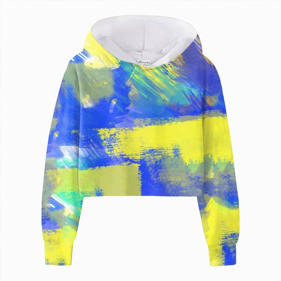 YDFCWXW Fashion Long Sleeve Hoodie for Teen Girls Casual Oversized Pullover Sweatshirt Top (Yellow, 6-7 Years)