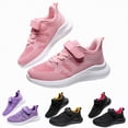 thumbnail image 1 of YDFCWXW Kids Shoes, Boys Girls Sneakers Lightweight Athletic Walking/Running Tennis Shoes(Toddler/Little Kid/Big Kid) (Pink, 13.5), 1 of 7