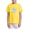 thumbnail image 1 of YDFCWXW Kids Toddler Boys Girls Solar System Planets Science Space Shirt Short Sleeve T-Shirt (Yellow, 3-4 Years), 1 of 4