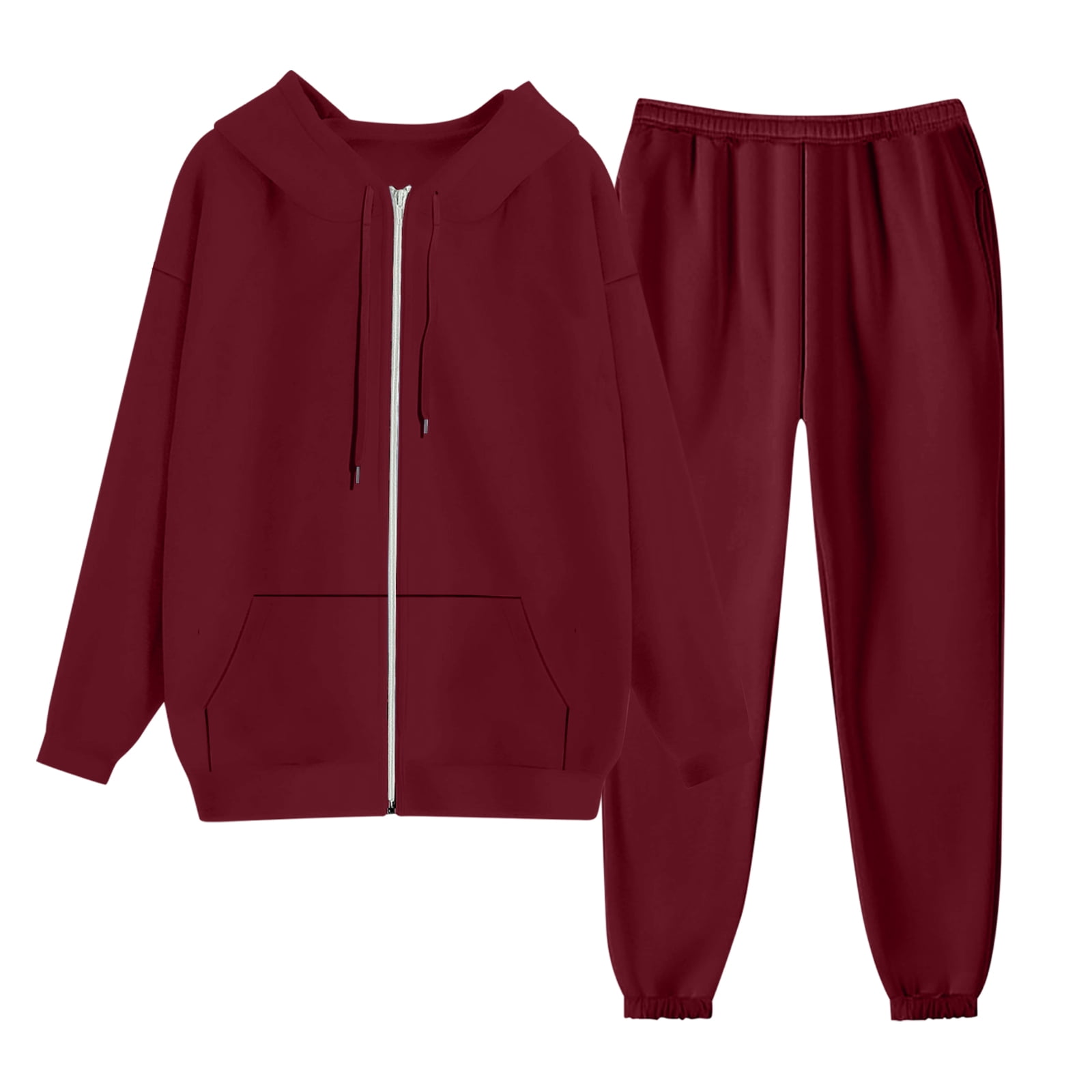 Women's Two-Piece Set Tracksuit | Hooded