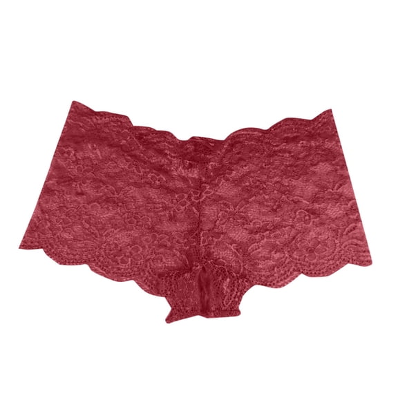 YDFCWXW Women Sexy Crotchless Underwear Bikini Cheeky Lingerie Panties , XXL