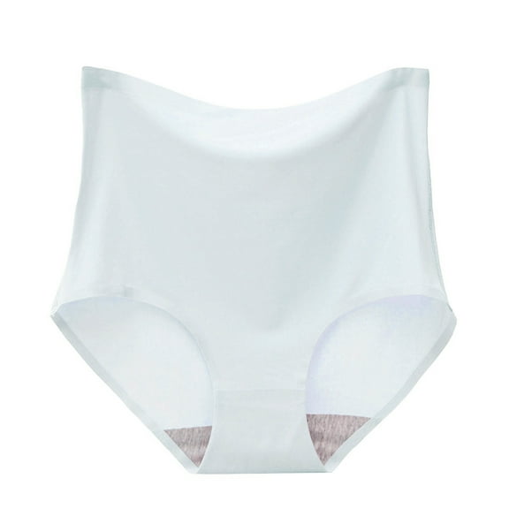 YDFCWXW Women's High Waisted Silky Smooth Shaping Brief Panty Blue, 3XL