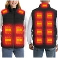 thumbnail image 1 of YDFCWXW Women's Lightweight Heated Vest with Battery Pack (Charger Not Included) Black, M, 1 of 9