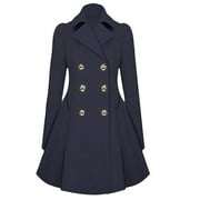 chinese dress ladies BGSD Women Ady Wool Pea Coat
