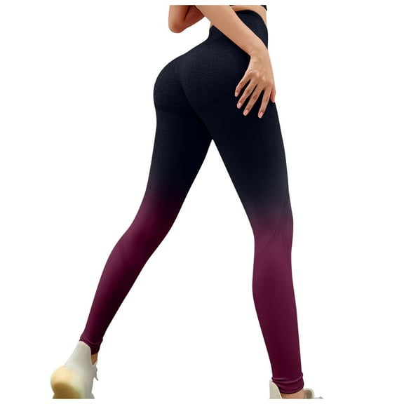 YDFCWXW Workout Leggings for Women Tummy Control Exercise Joggers High Rise Athletic Yoga Pants (Bronze, M)