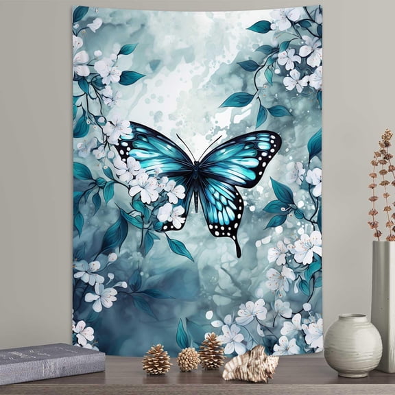 YDIDIAN Demon Goat Head Tapestry, Occult Demon Red Black Gothic Witch Tapestry, 70s 80s Hippie Wall Decor Tapestry Wall Hanging for Home College Dorm Living Room, Panels 40 x 60IN