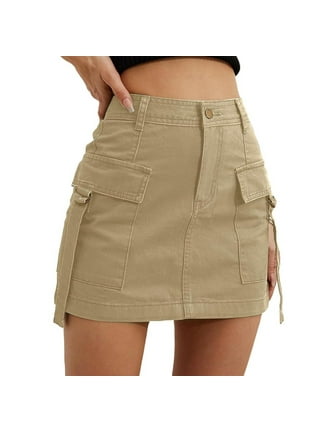 Khaki Skort