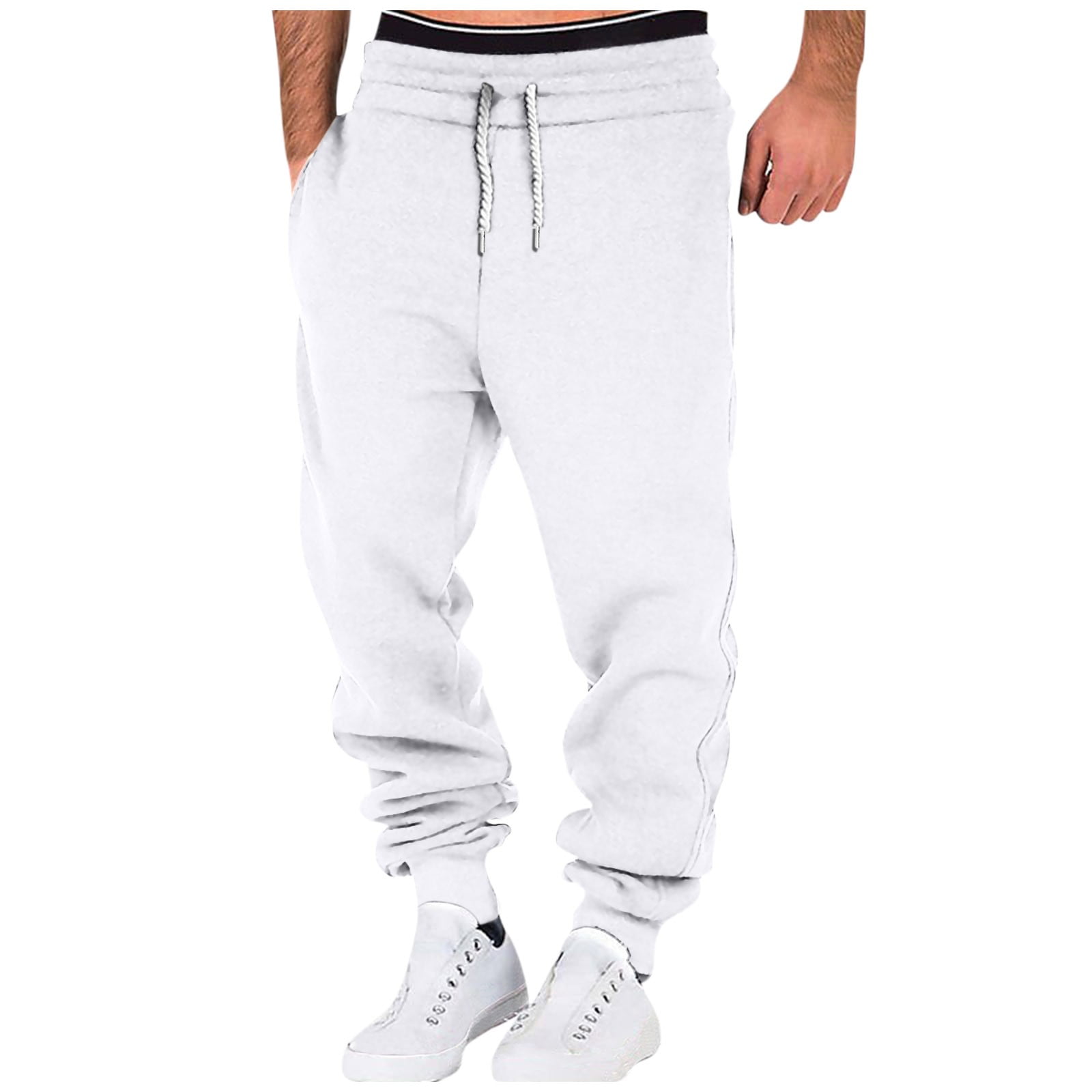 Joggers Cargo Pesanti In Cotone Con Pile E 5 Tasche – Uomo – Taglie S-3XL – Knocker
