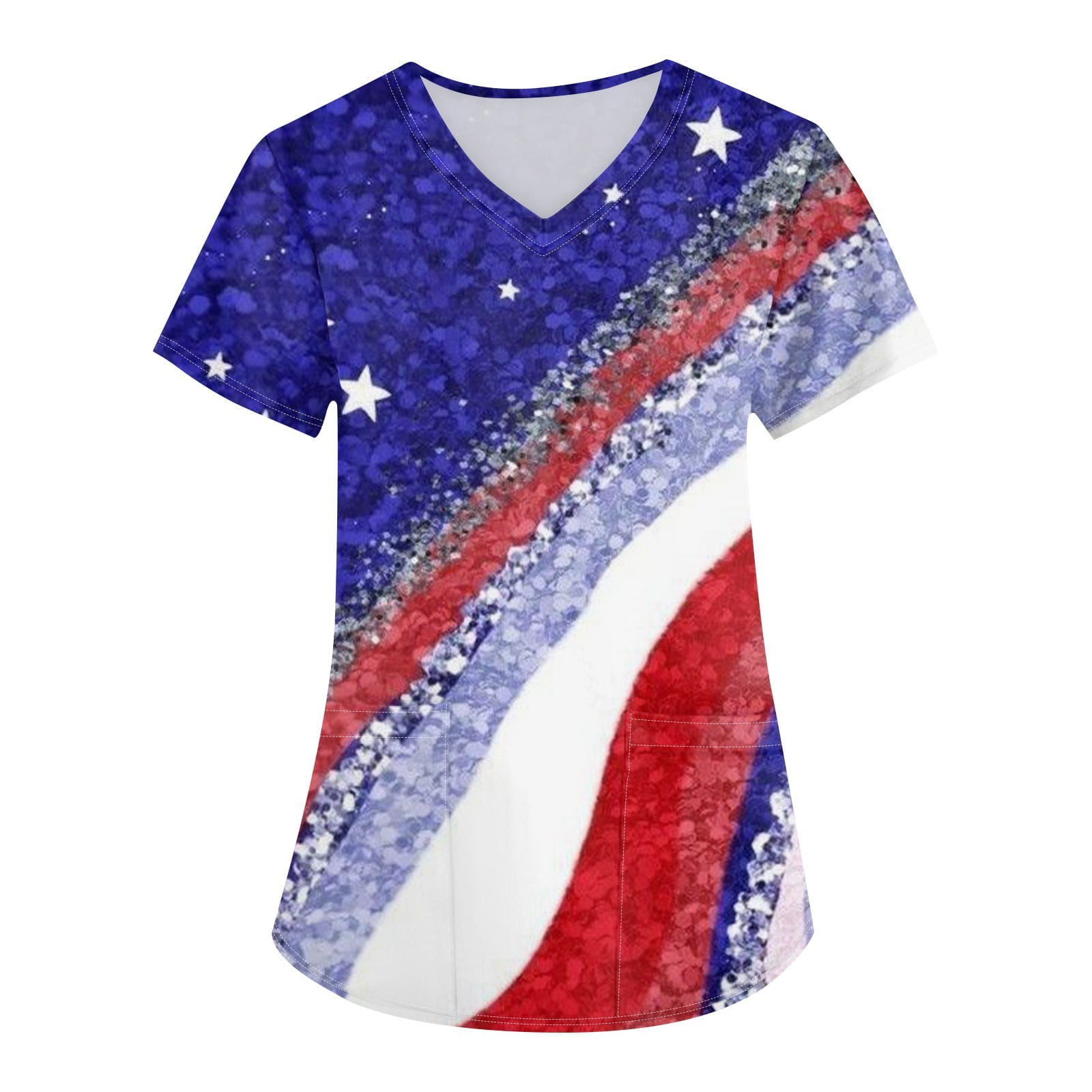 4th of july nursing scrubs