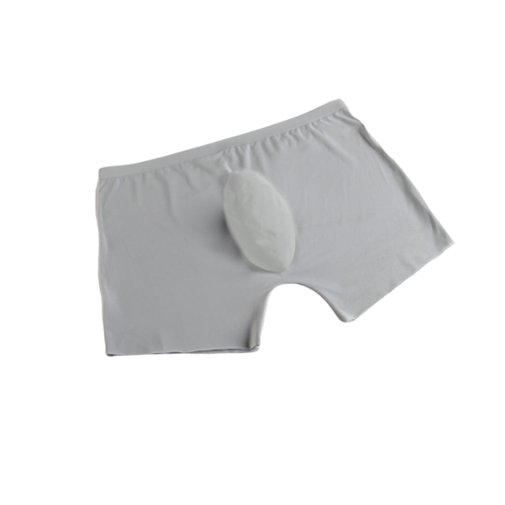 YDKZYMD Mens Ice Silk Underwear Dual Pouch Trunks Support Ball Pouch ...