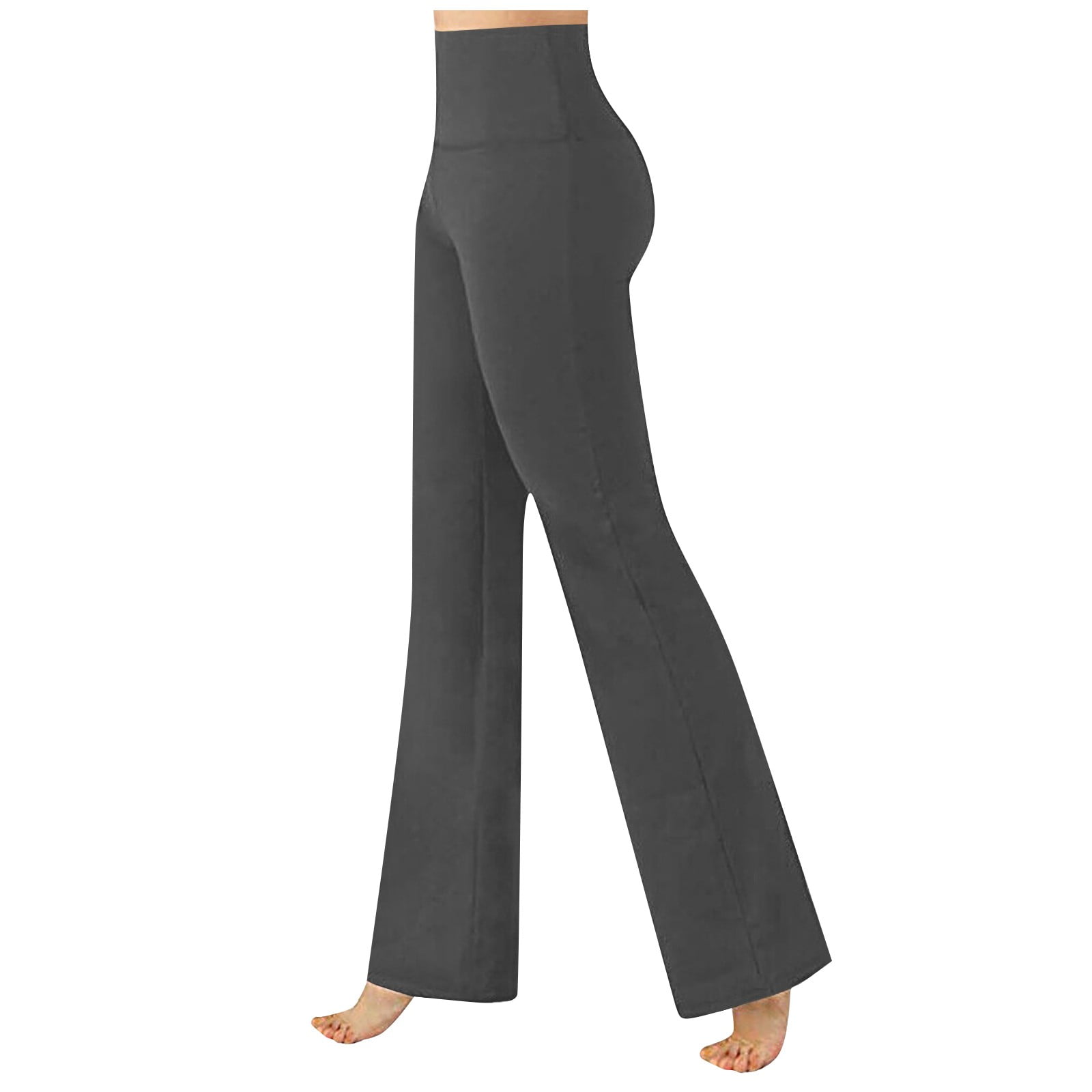 Unthewe High Waisted Flare Leggings For Women - Tummy Control Wide Leg Yoga Pants - View #6