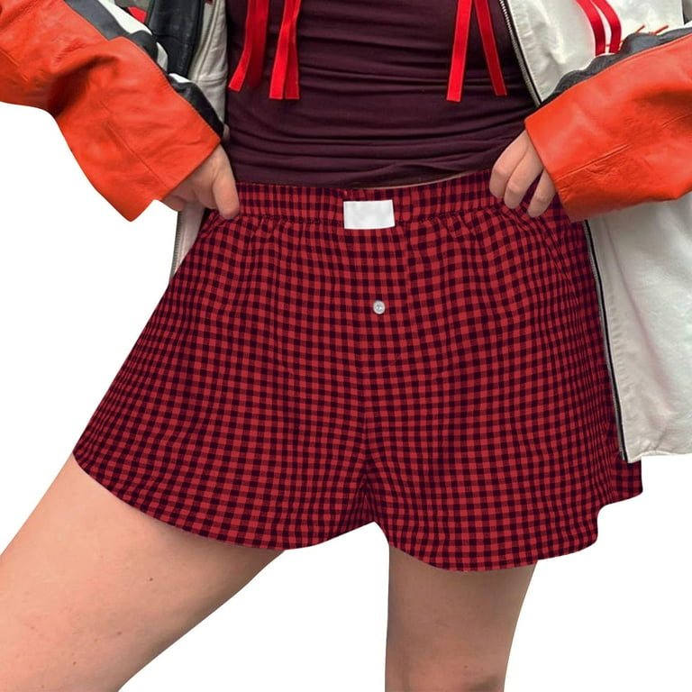 パンツ PUI CHECK RIBBON BOXER PANTS パンツ PUI CHECK RIBBON BOXER PANTS CHECK RIBBON BOXER PANTS