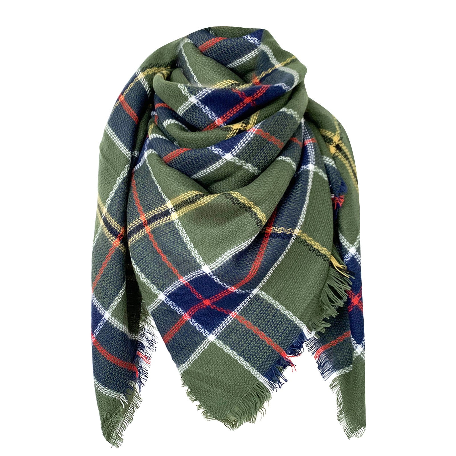 YDKZYMD Womens Square Cold Weather Shawl Winter Dressy Scarves Ladies