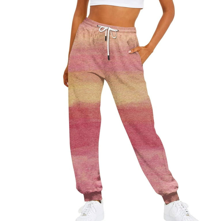 YDKZYMD Womens Sweatpants Petite Cinch Bottom Drawstring Elastic Waist Casual Camo Baggy Pants Comfy with Pockets Sweatpant Plus Sized Athletic Loose Jogger Pants Walmart