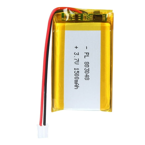 YDL 3.7V 1100mAh Battery 803048 Lithium Polymer Ion Rechargeable Li-ion Li-Po Battery with 2P PH 2.0mm Pitch Connector
