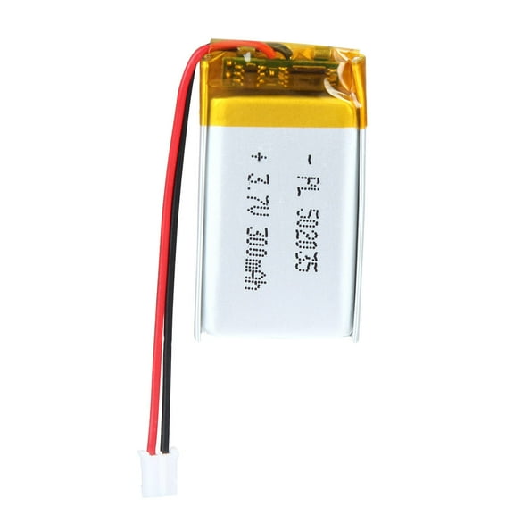YDL 3.7V 300mAh Battery 502035 Lithium Polymer Ion Rechargeable Li-ion Li-Po Battery with 2P PH 2.0mm Pitch Connector