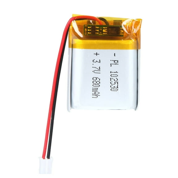 YDL 3.7V 680mAh Battery 102530 Lithium Polymer Ion Rechargeable Li-ion Li-Po Battery with 2P PH 2.0mm Pitch Connector
