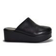 thumbnail image 1 of YDN Women Comfy Platform Round Toe Clogs Mules Slip On Wedge Mid Heel Slippers Sandals Summer Beach Dressy Shoes Size 12 Black Matte, 1 of 4