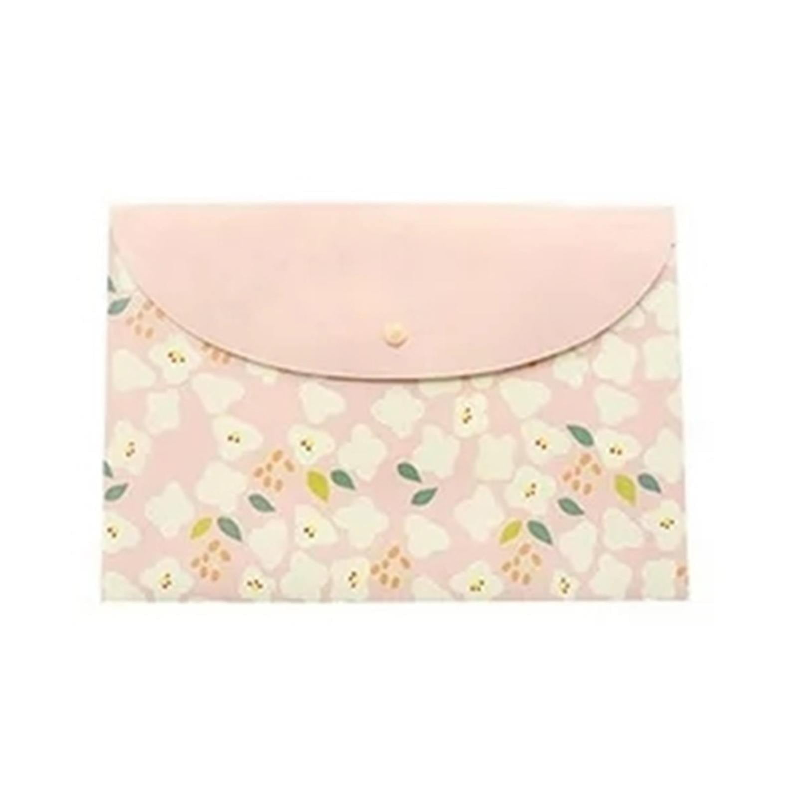 YDNGF A4 File Bag Student Study Stationery Transparent Pvc Information ...