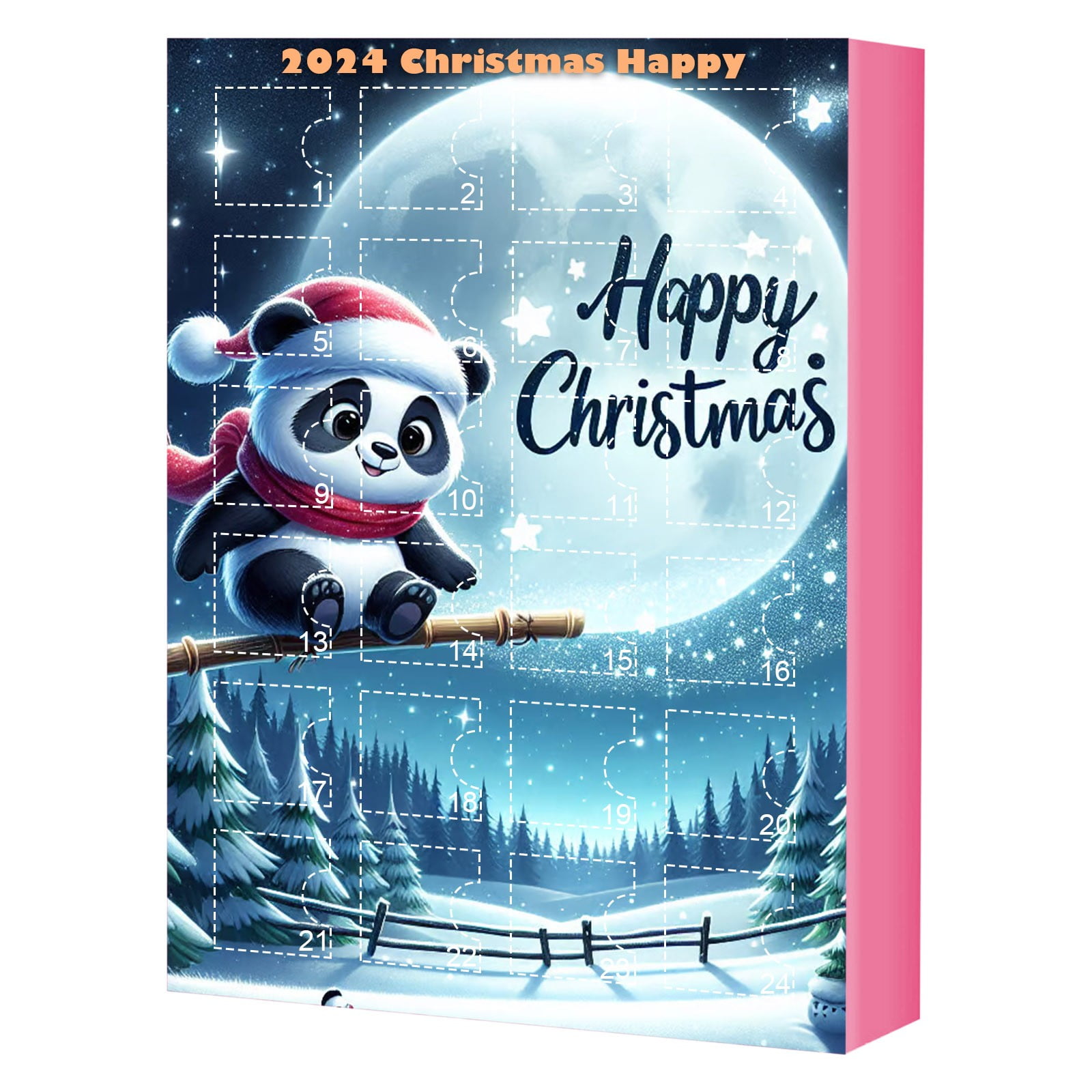 YDNGF Christmas Countdown Calendar Panda Pendant Advent Calendar 2024 ydngf-christmas-countdown-calendar-panda-pendant-advent-calendar-2024