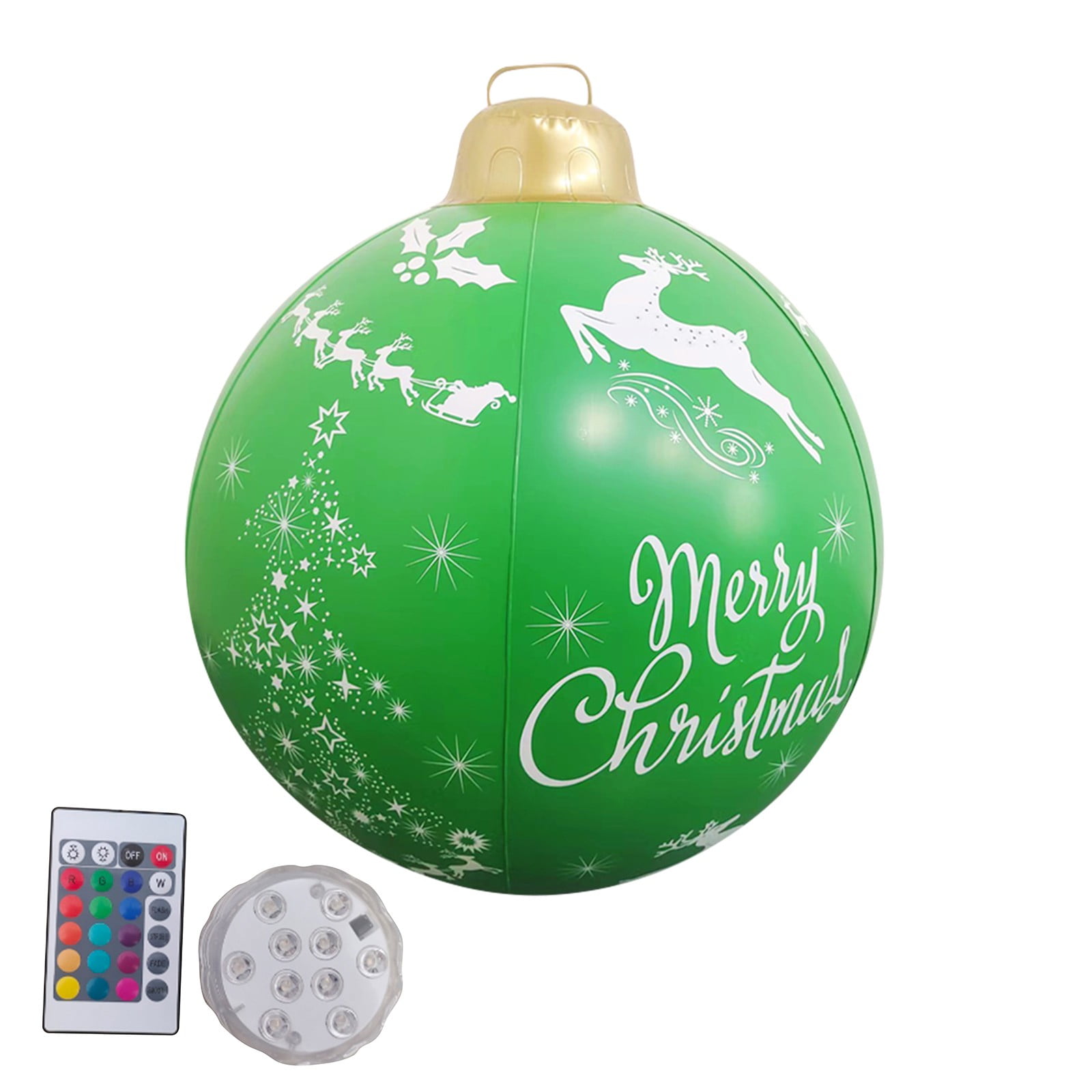 YDNGF Christmas Inflatable Remote Controlled 24Inch Led LightUp
