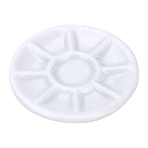 YDNGF Doll House Accessories Miniature Model Toy Simulation Mini Paint Tray Model Dish Play Dollhouse Toy Miniature 1:12 Paint /1:6 Scene Pretend Education