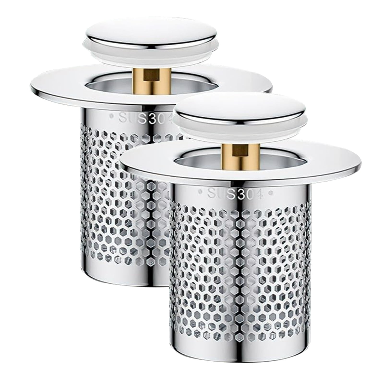 YDNGF Leaky Wash Basin Plug, Stainless Floor Drain Filter 2024 New