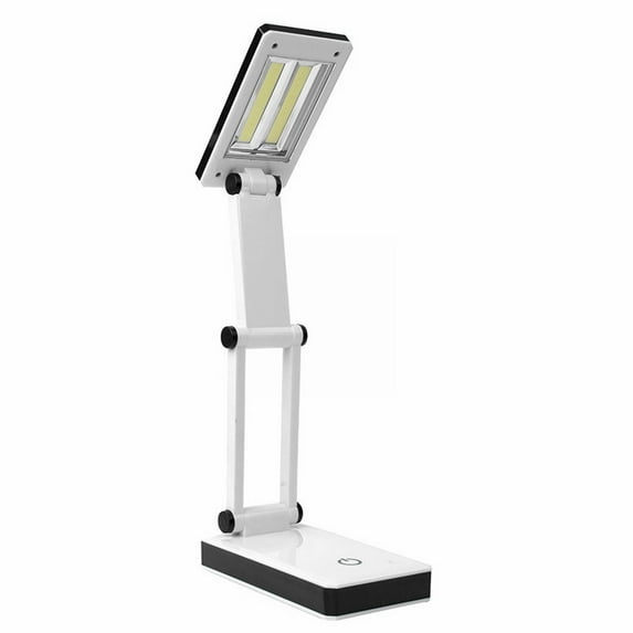 YDNGF Rechargeable Desk Lamp Portable Folding LED Table Lamp Desk Light Sensitive Control USB Charging Port Batteries Powered
