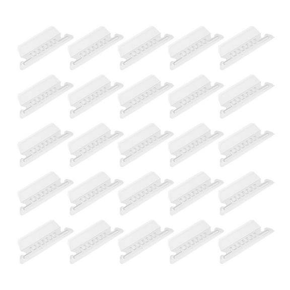 YDNGF Universal UNV43313 1/3 Cut Tab 3.5 In Plastic Hanging File Folder Index Tabs Clear (25/Pack) Student tools and Supplies