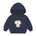 thumbnail image 1 of Mrzhqd Boys Sweatshirts Toddler Boys Girls Winter Long Sleeve Hoodie Sweatshirt Outwear For Kids Clothes Cartoon Sweet Lions Prints, 1 of 5